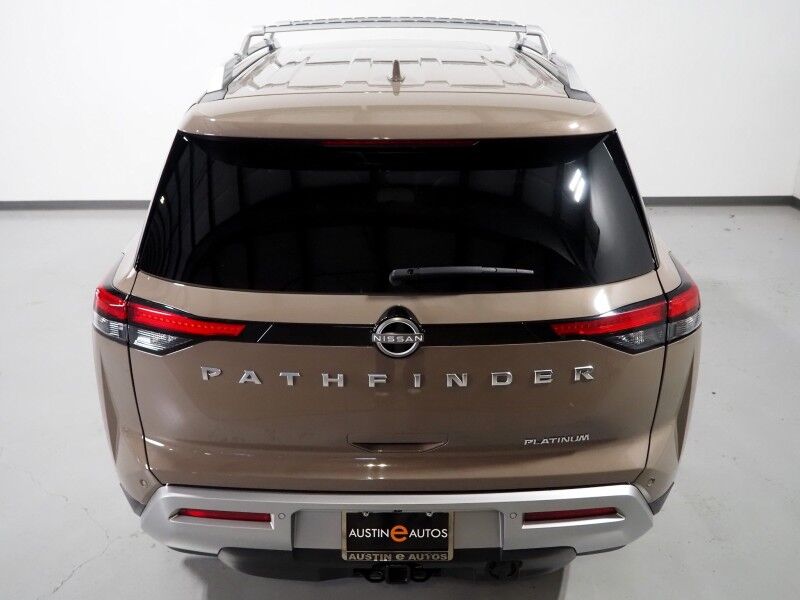 2024 Nissan Pathfinder Platinum *HEADS-UP DISPLAY, NAVIGATION, PROPILOT ASSIST, ADAPTIVE CRUISE, SAFETY ALERTS, 360 VIEW CAMERAS, PANORAMA MOONROOF, SEMI-ANILINE LEATHER, HEATED SEATS/STEERING, 2ND ROW CAPTAIN'S, REMOTE START, BOSE, WIRELESS CHARGING Round Rock TX