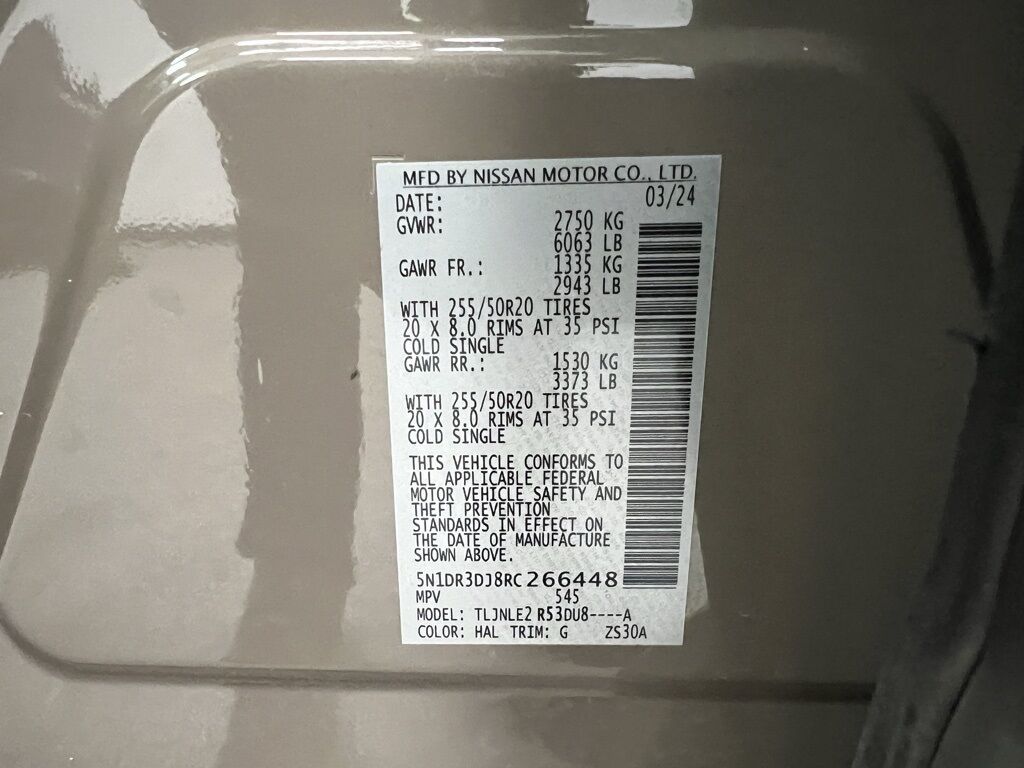 2024 Nissan Pathfinder Platinum Loveland CO