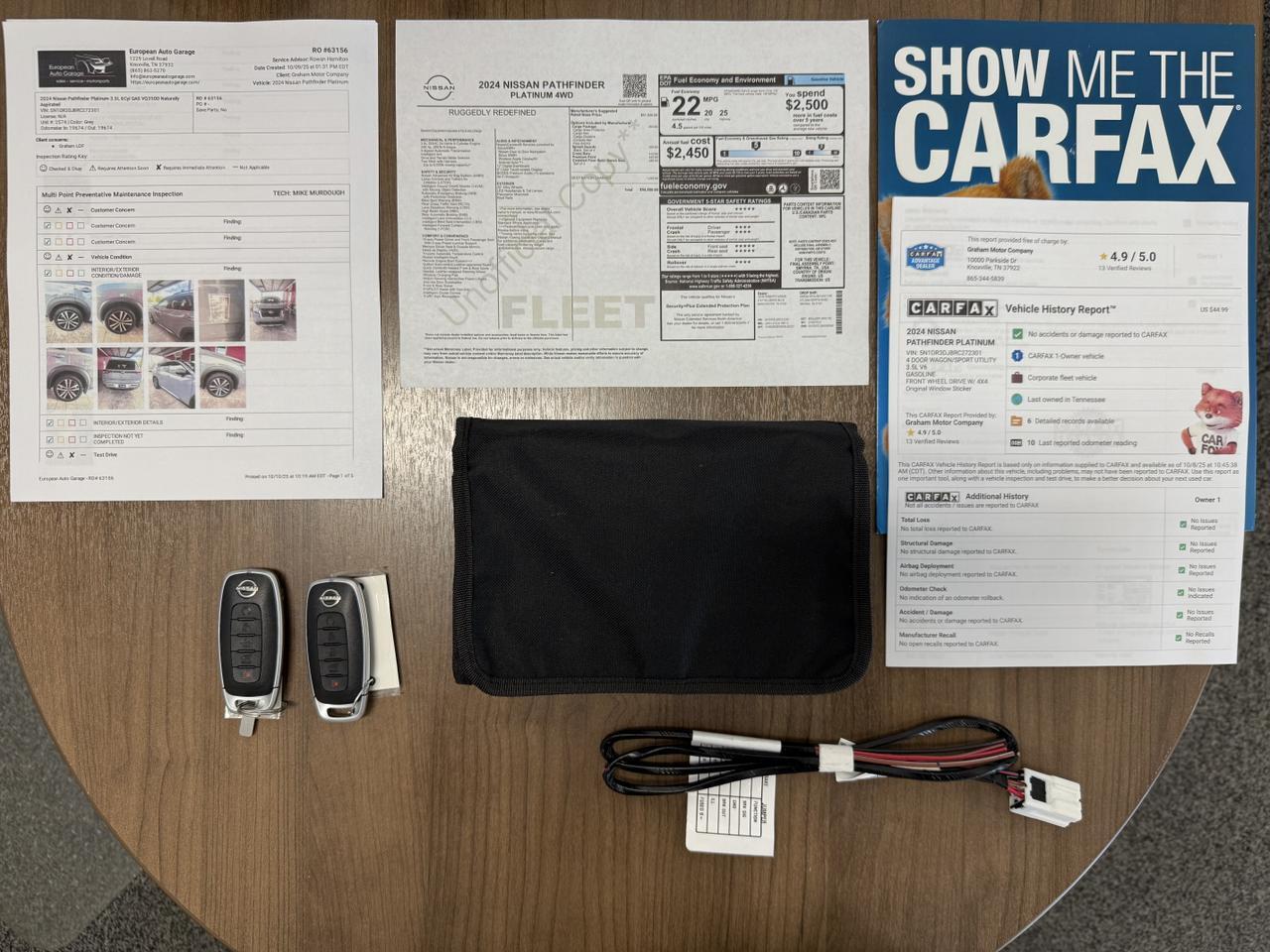 2024 Nissan Pathfinder Platinum Knoxville TN