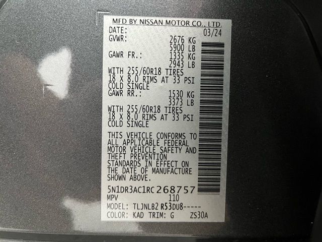 2024 Nissan Pathfinder S Carrollton TX