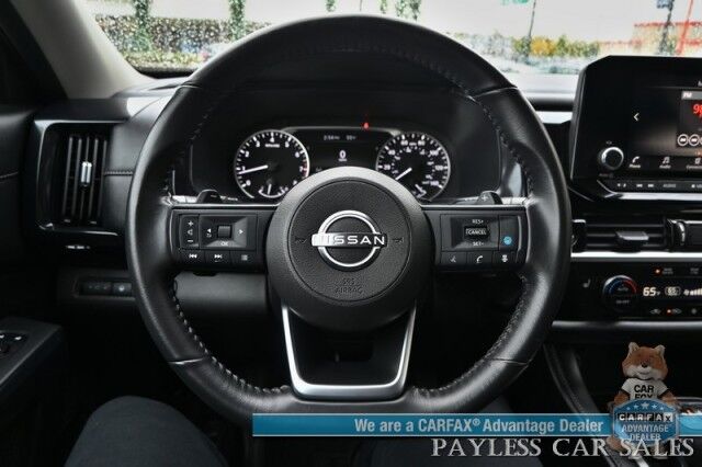 2024 Nissan Pathfinder SV / AWD / Auto Start / Heated Premium Cloth Seats / Adaptive Cruise Control / Lane Departure & Blind Spot Alert / Apple CarPlay & Android Auto / Back Up Camera / 3rd Row / Seats 8 / 1-Owner Anchorage AK