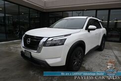 2024_Nissan_Pathfinder_SV / AWD / Auto Start / Heated Premium Cloth Seats / Adaptive Cruise Control / Lane Departure & Blind Spot Alert / Apple CarPlay & Android Auto / Back Up Camera / 3rd Row / Seats 8 / 1-Owner_ Anchorage AK