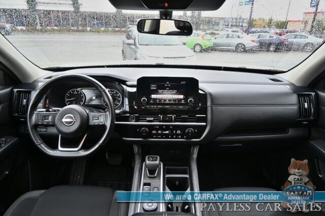 2024 Nissan Pathfinder SV / AWD / Auto Start / Heated Premium Cloth Seats / Adaptive Cruise Control / Lane Departure & Blind Spot Alert / Apple CarPlay & Android Auto / Back Up Camera / 3rd Row / Seats 8 / 1-Owner Anchorage AK