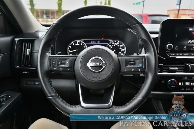2024 Nissan Pathfinder SV / AWD / Auto Start / Heated Premium Cloth Seats / Adaptive Cruise Control / Lane Departure & Blind Spot Alert / Apple CarPlay & Android Auto / Back Up Camera / 3rd Row / Seats 8 / 1-Owner Anchorage AK