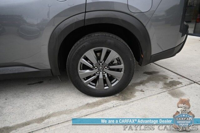 2024 Nissan Pathfinder SV / AWD / Auto Start / Heated Premium Cloth Seats / Adaptive Cruise Control / Lane Departure & Blind Spot Alert / Apple CarPlay & Android Auto / Back Up Camera / 3rd Row / Seats 8 / 1-Owner Anchorage AK