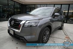 2024_Nissan_Pathfinder_SV / AWD / Auto Start / Heated Premium Cloth Seats / Adaptive Cruise Control / Lane Departure & Blind Spot Alert / Apple CarPlay & Android Auto / Back Up Camera / 3rd Row / Seats 8 / 1-Owner_ Anchorage AK
