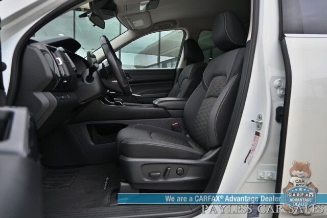 2024 Nissan Pathfinder SV / AWD / Auto Start / Power & Heated Cloth Seats / Adaptive Cruise Control / Lane Departure & Blind Spot / Apple CarPlay & Android Auto / Back Up Camera / 3rd Row / Seats 8 / Cruise Control / 27 MPG / 1-Owner Anchorage AK
