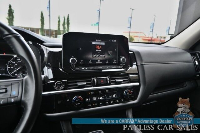 2024 Nissan Pathfinder SV / AWD / Auto Start / Power & Heated Cloth Seats / Adaptive Cruise Control / Lane Departure & Blind Spot / Apple CarPlay & Android Auto / Back Up Camera / 3rd Row / Seats 8 / Cruise Control / 27 MPG / 1-Owner Anchorage AK