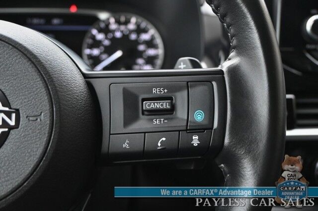 2024 Nissan Pathfinder SV / AWD / Auto Start / Power & Heated Cloth Seats / Adaptive Cruise Control / Lane Departure & Blind Spot / Apple CarPlay & Android Auto / Back Up Camera / 3rd Row / Seats 8 / Cruise Control / 27 MPG / 1-Owner Anchorage AK