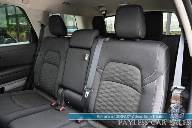 2024 Nissan Pathfinder SV / AWD / Auto Start / Power & Heated Cloth Seats / Adaptive Cruise Control / Lane Departure & Blind Spot / Apple CarPlay & Android Auto / Back Up Camera / 3rd Row / Seats 8 / Cruise Control / 27 MPG / 1-Owner Anchorage AK