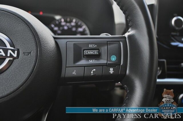 2024 Nissan Pathfinder SV / AWD / Auto Start / Power & Heated Cloth Seats / Adaptive Cruise Control / Lane Departure & Blind Spot / Apple CarPlay & Android Auto / Back Up Camera / 3rd Row / Seats 8 / Keyless Entry & Start / 27 MPG / 1-Owner Anchorage AK