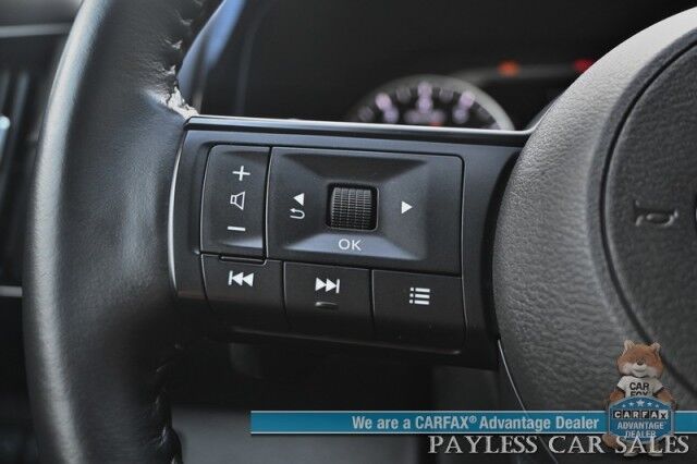 2024 Nissan Pathfinder SV / AWD / Auto Start / Power & Heated Cloth Seats / Adaptive Cruise Control / Lane Departure & Blind Spot / Apple CarPlay & Android Auto / Back Up Camera / 3rd Row / Seats 8 / Keyless Entry & Start / 27 MPG / 1-Owner Anchorage AK