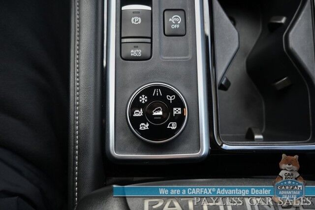 2024 Nissan Pathfinder SV / AWD / Auto Start / Power & Heated Cloth Seats / Adaptive Cruise Control / Lane Departure & Blind Spot / Apple CarPlay & Android Auto / Back Up Camera / 3rd Row / Seats 8 / Keyless Entry & Start / 27 MPG / 1-Owner Anchorage AK