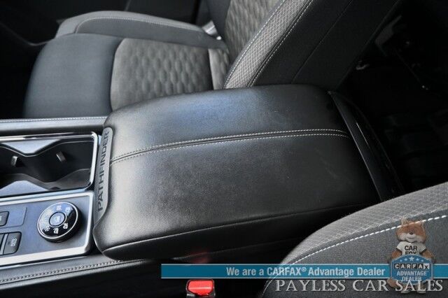 2024 Nissan Pathfinder SV / AWD / Auto Start / Power & Heated Cloth Seats / Adaptive Cruise Control / Lane Departure & Blind Spot / Apple CarPlay & Android Auto / Back Up Camera / 3rd Row / Seats 8 / Keyless Entry & Start / 27 MPG / 1-Owner Anchorage AK