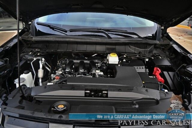 2024 Nissan Pathfinder SV / AWD / Auto Start / Power & Heated Cloth Seats / Adaptive Cruise Control / Lane Departure & Blind Spot / Apple CarPlay & Android Auto / Back Up Camera / 3rd Row / Seats 8 / Keyless Entry & Start / 27 MPG / 1-Owner Anchorage AK