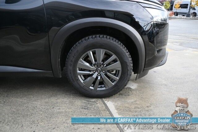 2024 Nissan Pathfinder SV / AWD / Auto Start / Power & Heated Cloth Seats / Adaptive Cruise Control / Lane Departure & Blind Spot / Apple CarPlay & Android Auto / Back Up Camera / 3rd Row / Seats 8 / Keyless Entry & Start / 27 MPG / 1-Owner Anchorage AK