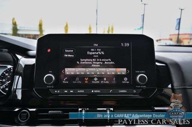 2024 Nissan Pathfinder SV / AWD / Auto Start / Power & Heated Cloth Seats / Adaptive Cruise Control / Lane Departure & Blind Spot / Apple CarPlay & Android Auto / Back Up Camera / 3rd Row / Seats 8 / Keyless Entry & Start / 27 MPG / 1-Owner Wasilla AK