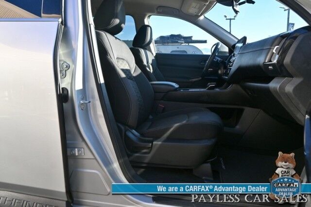 2024 Nissan Pathfinder SV / AWD / Auto Start / Power & Heated Cloth Seats / Adaptive Cruise Control / Lane Departure & Blind Spot / Apple CarPlay & Android Auto / Back Up Camera / 3rd Row / Seats 8 / Keyless Entry & Start / 27 MPG / 1-Owner Anchorage AK