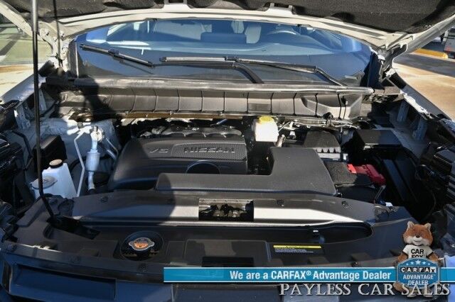 2024 Nissan Pathfinder SV / AWD / Auto Start / Power & Heated Cloth Seats / Adaptive Cruise Control / Lane Departure & Blind Spot / Apple CarPlay & Android Auto / Back Up Camera / 3rd Row / Seats 8 / Keyless Entry & Start / 27 MPG / 1-Owner Anchorage AK