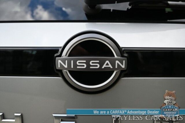 2024 Nissan Pathfinder SV / AWD / Auto Start / Power & Heated Seats / Adaptive Cruise Control / Lane Departure & Blind Spot / Apple CarPlay & Android Auto / Back Up Camera / 3rd Row / Seats 8 / Cruise Control / 27 MPG / 1-Owner Anchorage AK