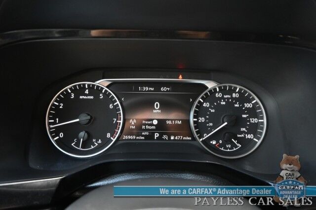 2024 Nissan Pathfinder SV / AWD / Auto Start / Power & Heated Seats / Adaptive Cruise Control / Lane Departure & Blind Spot / Apple CarPlay & Android Auto / Back Up Camera / 3rd Row / Seats 8 / Cruise Control / 27 MPG / 1-Owner Anchorage AK
