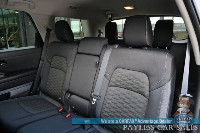 2024 Nissan Pathfinder SV / AWD / Auto Start / Power & Heated Seats / Adaptive Cruise Control / Lane Departure & Blind Spot / Apple CarPlay & Android Auto / Back Up Camera / 3rd Row / Seats 8 / Cruise Control / 27 MPG / 1-Owner Anchorage AK