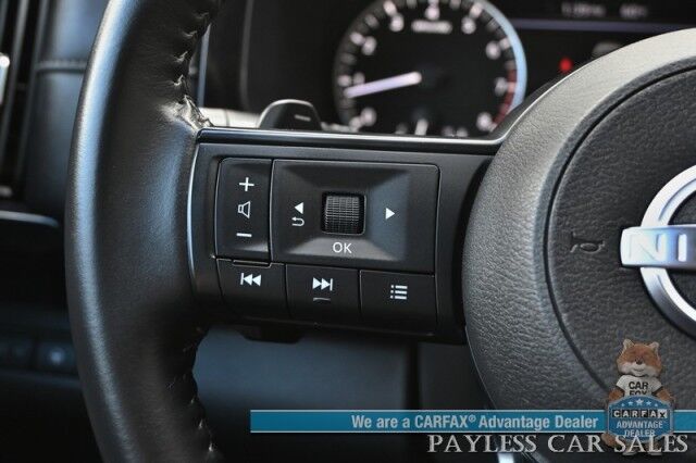 2024 Nissan Pathfinder SV / AWD / Auto Start / Power & Heated Seats / Adaptive Cruise Control / Lane Departure & Blind Spot / Apple CarPlay & Android Auto / Back Up Camera / 3rd Row / Seats 8 / Cruise Control / 27 MPG / 1-Owner Anchorage AK