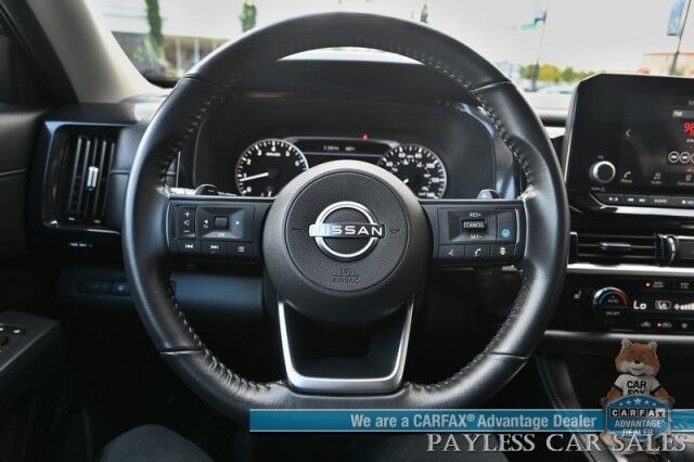 2024 Nissan Pathfinder SV / AWD / Auto Start / Power & Heated Seats / Adaptive Cruise Control / Lane Departure & Blind Spot / Apple CarPlay & Android Auto / Back Up Camera / 3rd Row / Seats 8 / Cruise Control / 27 MPG / 1-Owner Anchorage AK