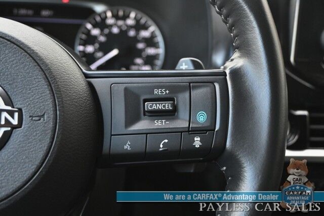 2024 Nissan Pathfinder SV / AWD / Auto Start / Power & Heated Seats / Adaptive Cruise Control / Lane Departure & Blind Spot / Apple CarPlay & Android Auto / Back Up Camera / 3rd Row / Seats 8 / Cruise Control / 27 MPG / 1-Owner Anchorage AK