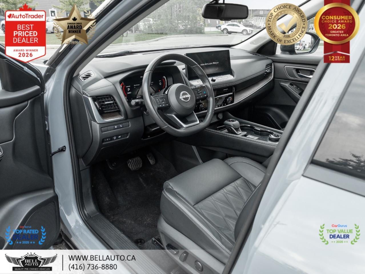 2024 Nissan Rogue Platinum | NAVI | 360CAM | PANO | HUD | BOSE | WRLSCHRGR | NOACCIDENT Toronto ON