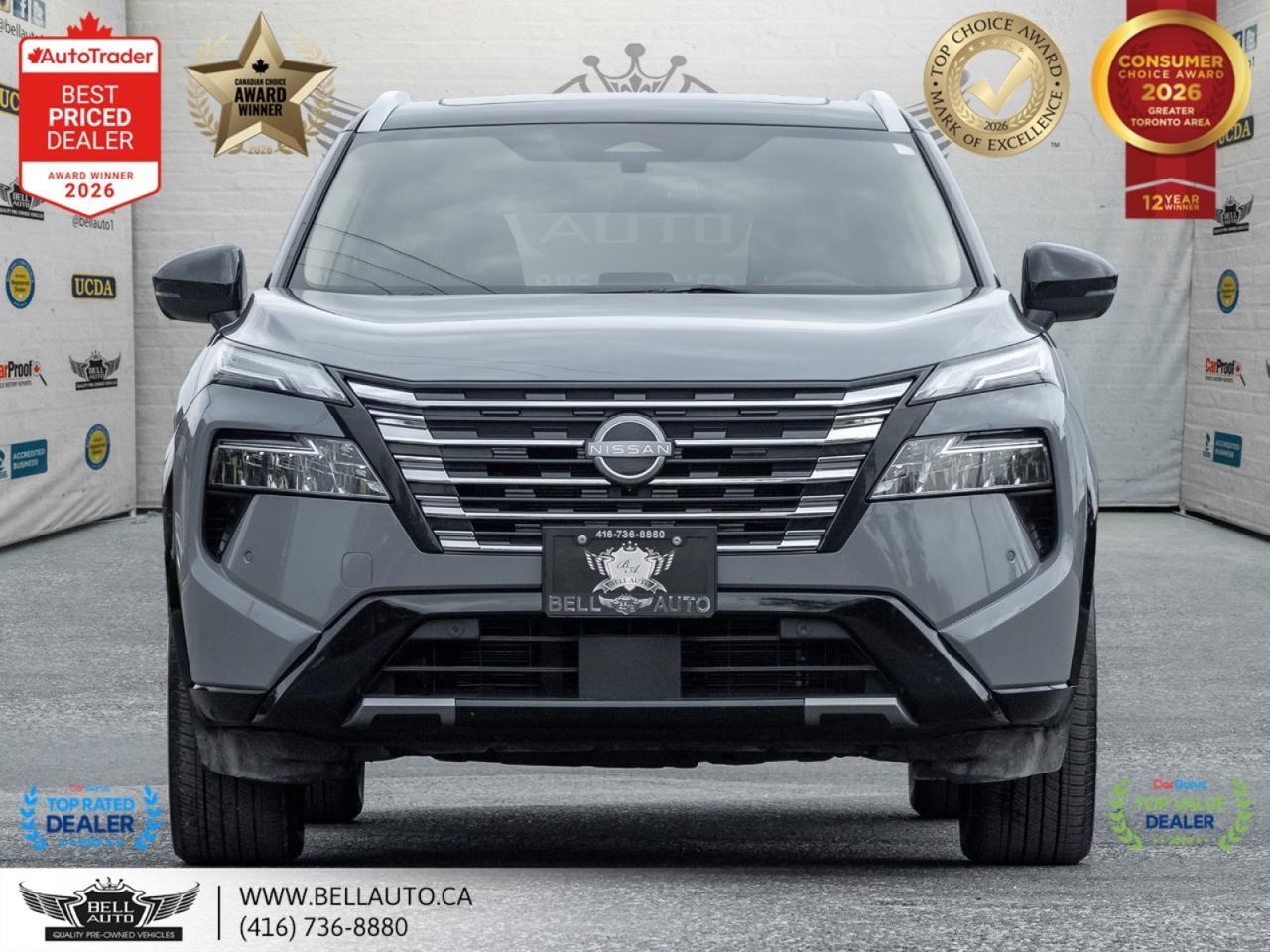 2024 Nissan Rogue Platinum | NAVI | 360CAM | PANO | HUD | BOSE | WRLSCHRGR | NOACCIDENT Toronto ON