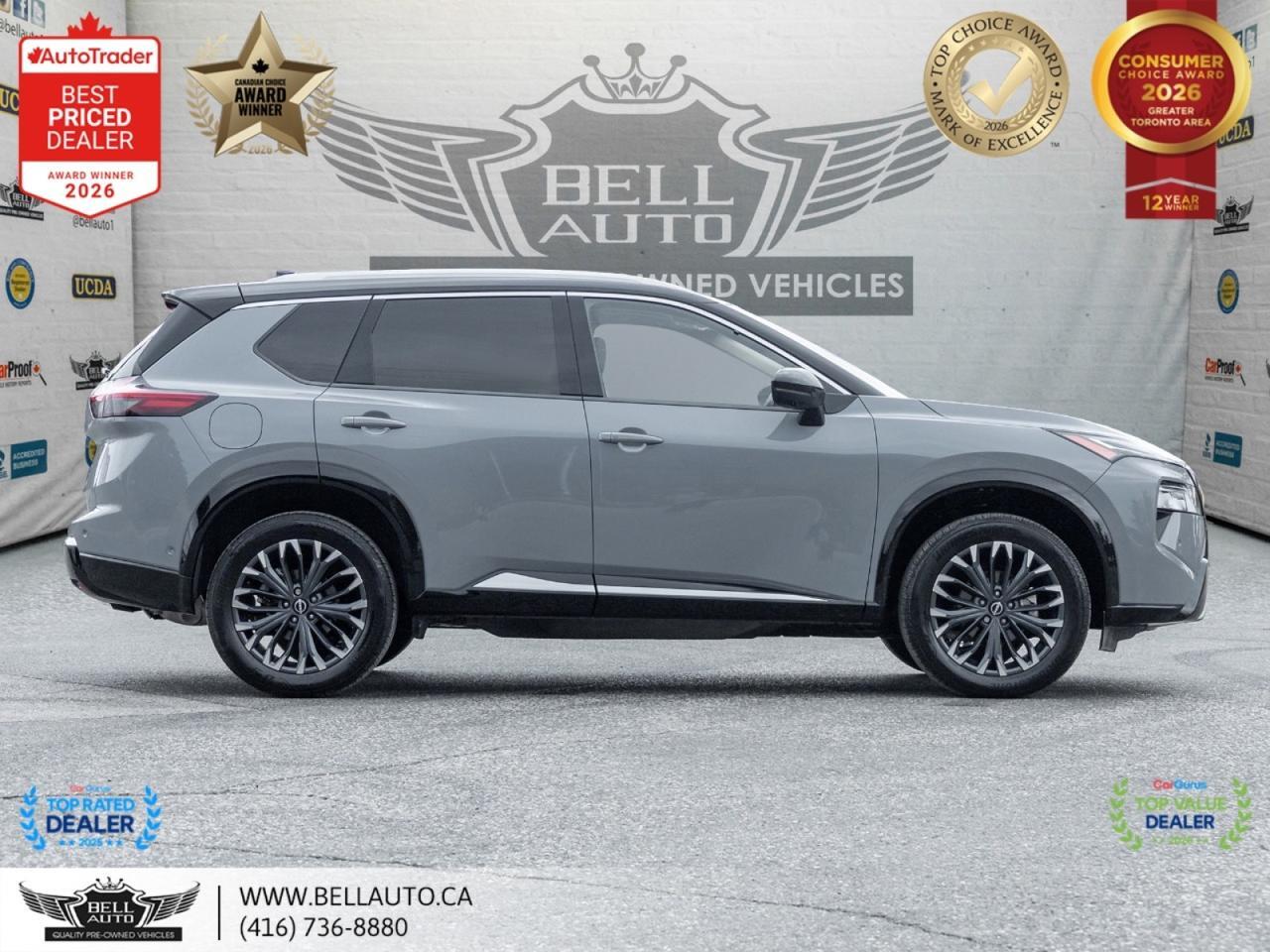 2024 Nissan Rogue Platinum | NAVI | 360CAM | PANO | HUD | BOSE | WRLSCHRGR | NOACCIDENT Toronto ON