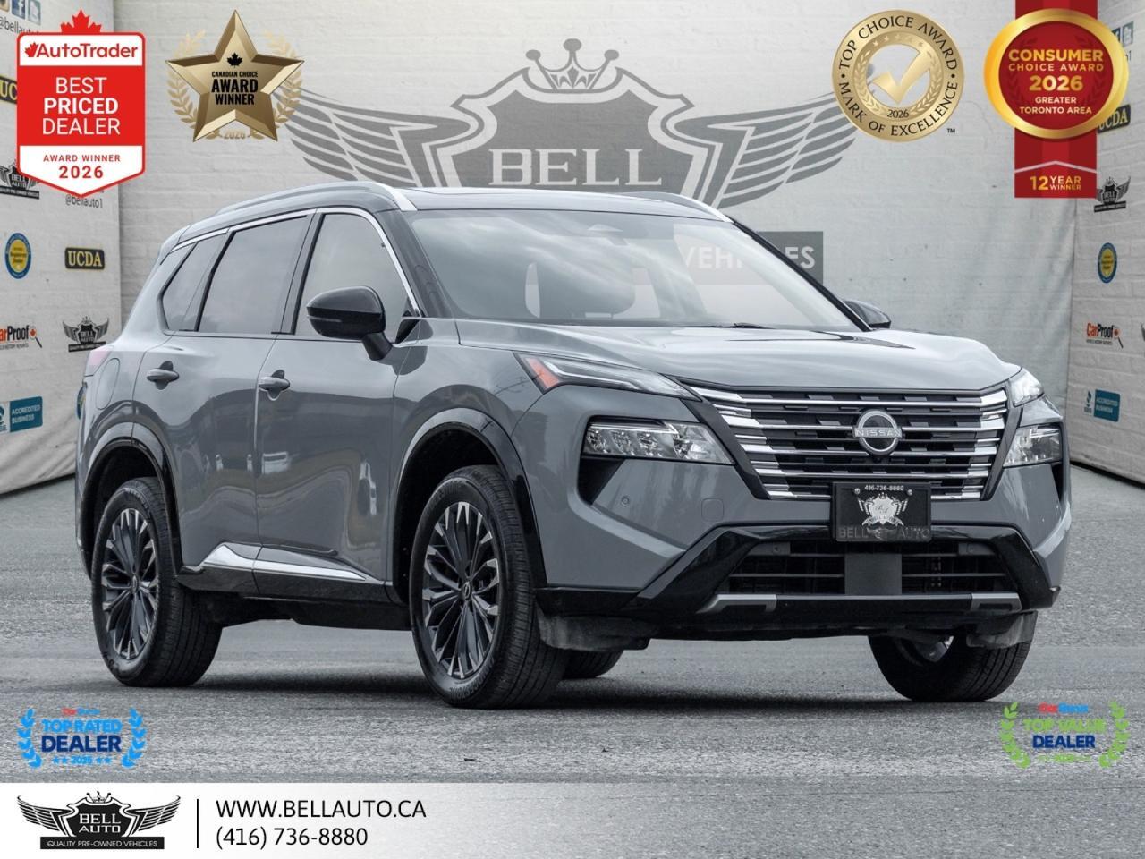 2024 Nissan Rogue Platinum | NAVI | 360CAM | PANO | HUD | BOSE | WRLSCHRGR | NOACCIDENT