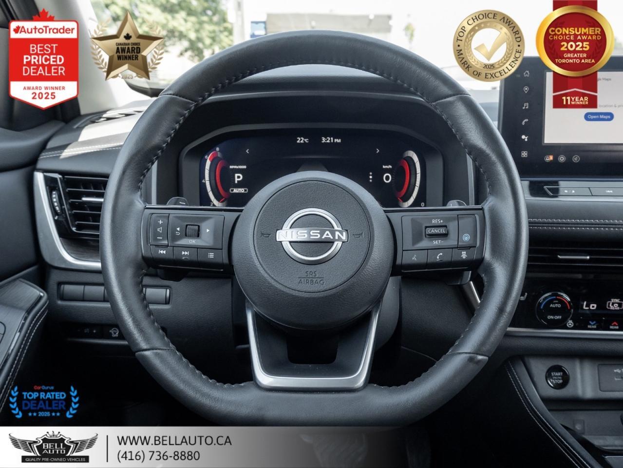 2024 Nissan Rogue Platinum | NAVI | 360CAM | PANO | HUD | BOSE | WRLSCHRGR | NOACCIDENT Toronto ON