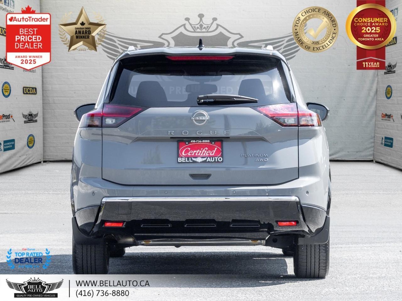 2024 Nissan Rogue Platinum | NAVI | 360CAM | PANO | HUD | BOSE | WRLSCHRGR | NOACCIDENT Toronto ON