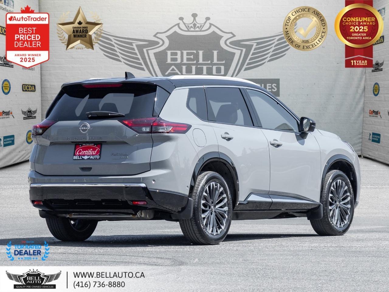 2024 Nissan Rogue Platinum | NAVI | 360CAM | PANO | HUD | BOSE | WRLSCHRGR | NOACCIDENT Toronto ON