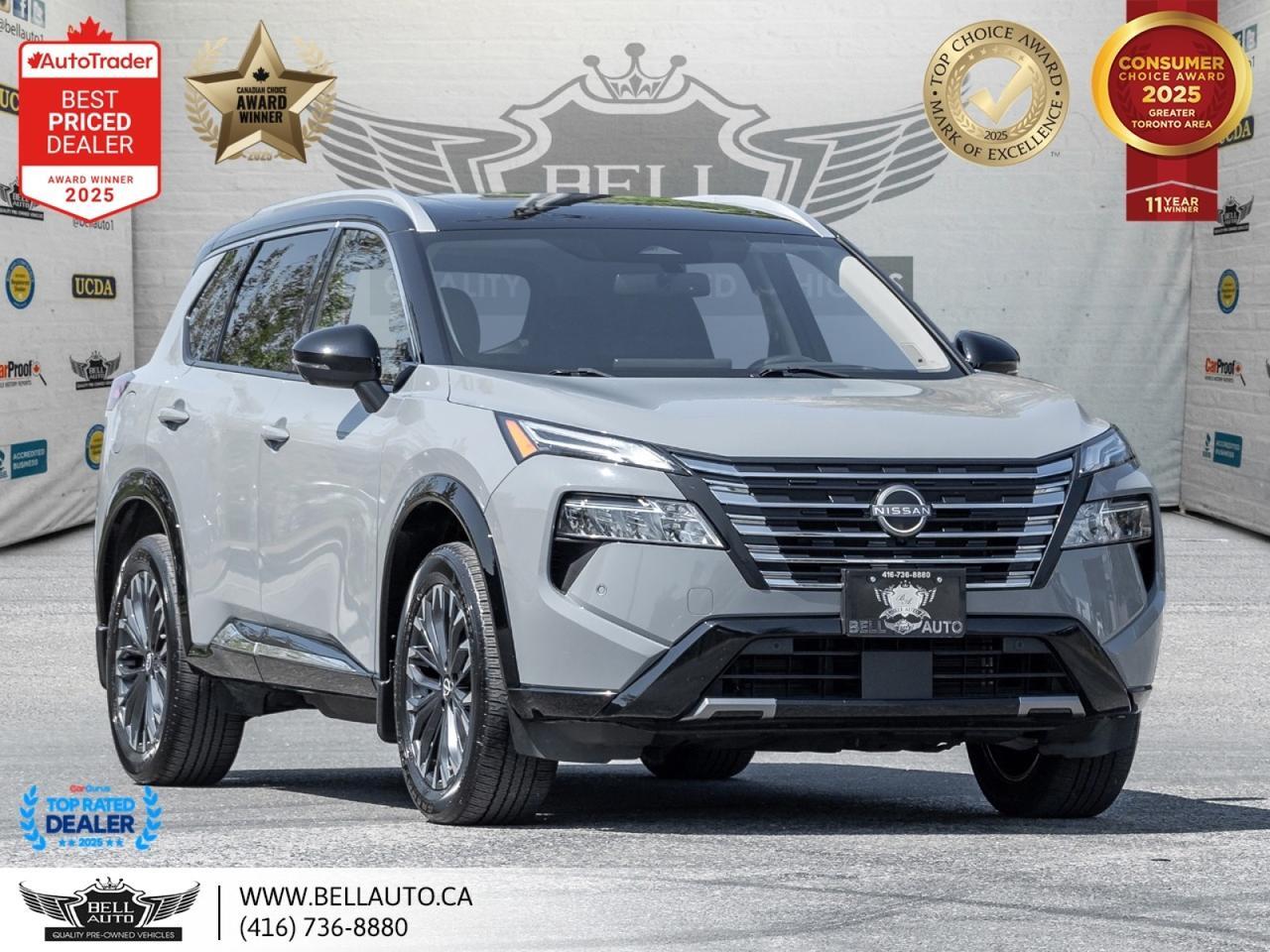 2024 Nissan Rogue Platinum | NAVI | 360CAM | PANO | HUD | BOSE | WRLSCHRGR | NOACCIDENT