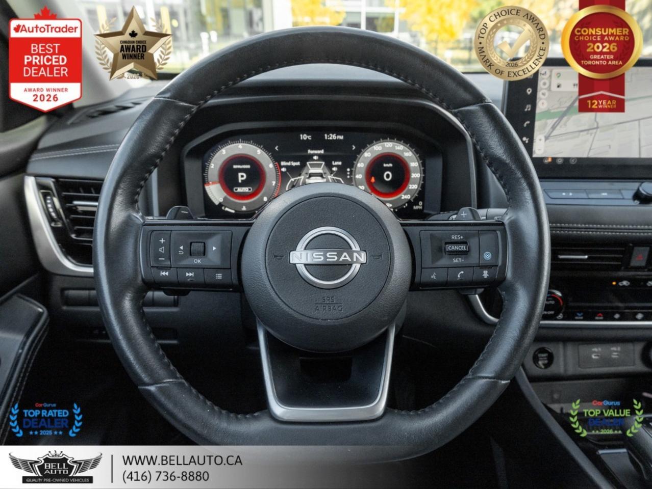 2024 Nissan Rogue SL | NAVI | 360CAM | PANO | LTHR | NOACCIDENT Toronto ON