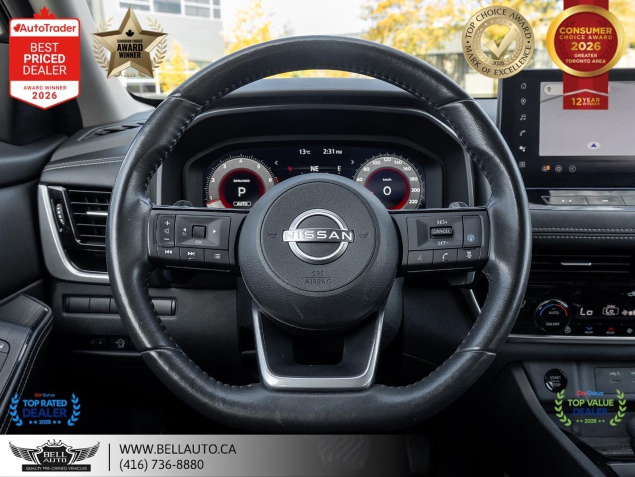 2024 Nissan Rogue SL | NAVI | 360CAM | PANO | WRLSCHRGR | LTHR | NOACCIDENT Toronto ON