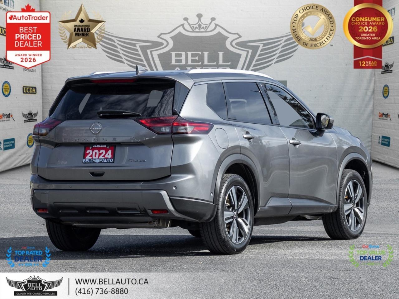 2024 Nissan Rogue SL | NAVI | 360CAM | PANO | WRLSCHRGR | LTHR | NOACCIDENT Toronto ON