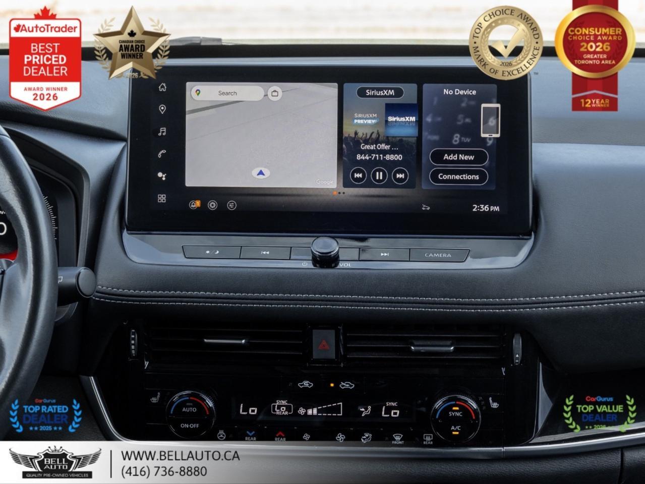 2024 Nissan Rogue SL | NAVI | 360CAM | PANO | WRLSCHRGR | LTHR | NOACCIDENT Toronto ON