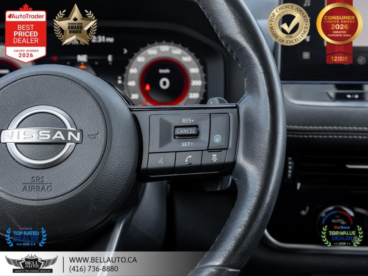 2024 Nissan Rogue SL | NAVI | 360CAM | PANO | WRLSCHRGR | LTHR | NOACCIDENT Toronto ON
