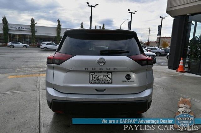 2024 Nissan Rogue SV / AWD / Auto Start / Power Premium Cloth Seats / Adaptive Cruise Control / Lane Departure & Blind Spot Alert / Apple CarPlay & Android Auto / Back Up Camera / Power Liftgate / 35 MPG / 1-Owner Anchorage AK