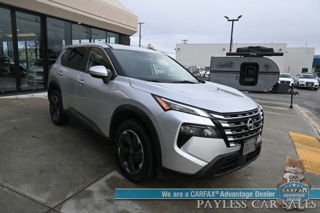 2024 Nissan Rogue SV / AWD / Auto Start / Power Premium Cloth Seats / Adaptive Cruise Control / Lane Departure & Blind Spot Alert / Apple CarPlay & Android Auto / Back Up Camera / Power Liftgate / 35 MPG / 1-Owner Anchorage AK