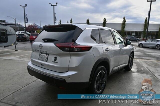 2024 Nissan Rogue SV / AWD / Auto Start / Power Premium Cloth Seats / Adaptive Cruise Control / Lane Departure & Blind Spot Alert / Apple CarPlay & Android Auto / Back Up Camera / Power Liftgate / 35 MPG / 1-Owner Anchorage AK