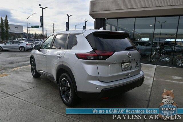 2024 Nissan Rogue SV / AWD / Auto Start / Power Premium Cloth Seats / Adaptive Cruise Control / Lane Departure & Blind Spot Alert / Apple CarPlay & Android Auto / Back Up Camera / Power Liftgate / 35 MPG / 1-Owner Anchorage AK