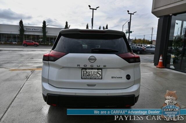 2024 Nissan Rogue SV / AWD / Auto Start / Pro Pilot Assist / Power Mirrors, Windows & Locks / Lane Departure & Blind Spot Alert / Apple CarPlay & Android Auto / Keyless Entry & Start / 35 MPG / 1-Owner Anchorage AK