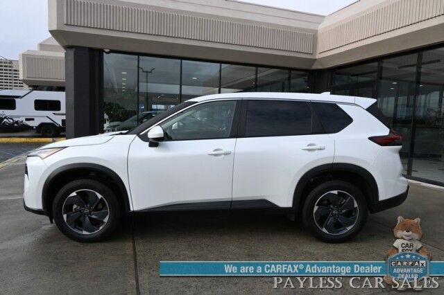 2024 Nissan Rogue SV / AWD / Auto Start / Pro Pilot Assist / Power Mirrors, Windows & Locks / Lane Departure & Blind Spot Alert / Apple CarPlay & Android Auto / Keyless Entry & Start / 35 MPG / 1-Owner Anchorage AK
