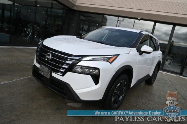 2024 Nissan Rogue SV / AWD / Auto Start / Pro Pilot Assist / Power Mirrors, Windows & Locks / Lane Departure & Blind Spot Alert / Apple CarPlay & Android Auto / Keyless Entry & Start / 35 MPG / 1-Owner Anchorage AK