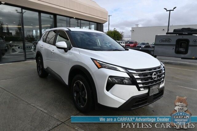 2024 Nissan Rogue SV / AWD / Auto Start / Pro Pilot Assist / Power Mirrors, Windows & Locks / Lane Departure & Blind Spot Alert / Apple CarPlay & Android Auto / Keyless Entry & Start / 35 MPG / 1-Owner Anchorage AK